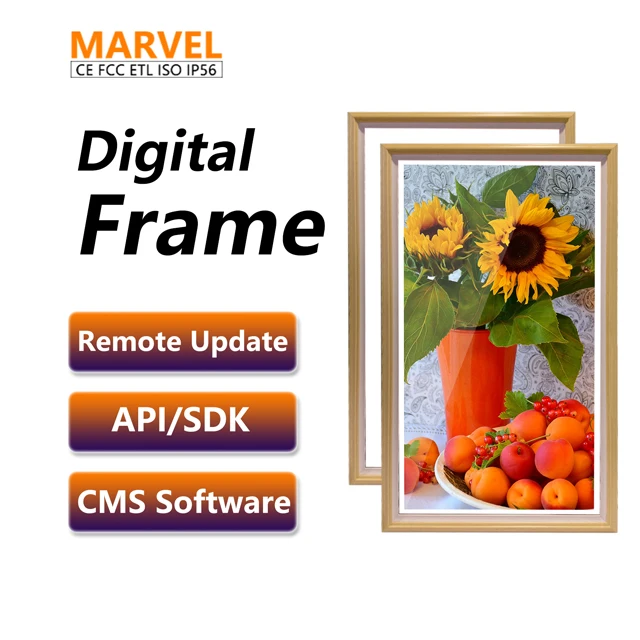 
Double 4K Art Custom Large Wall Digital Wholesale Oled Size Big Usb Frames Photo Supplier 