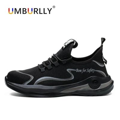 High end labor protection shoes Anti impact and anti puncture safety shoes