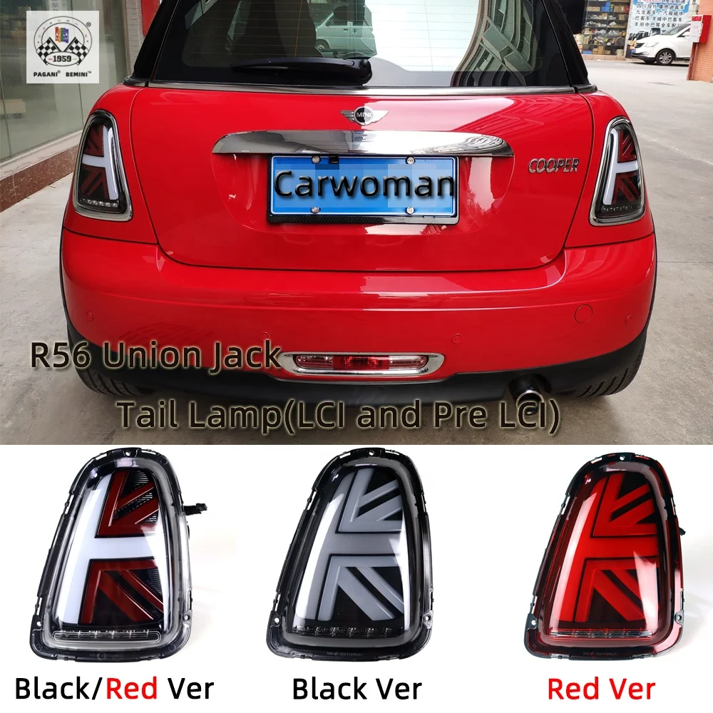 Стильный светодиодный задний фонарь Union Jack для mini cooper R56 R57 R58