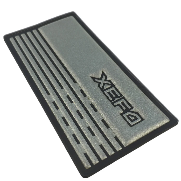 Safety High Visible Patch TPU Soft 3D Reflective Tactical  Patches with Hook Loop Fastener Reflective Striping Protective