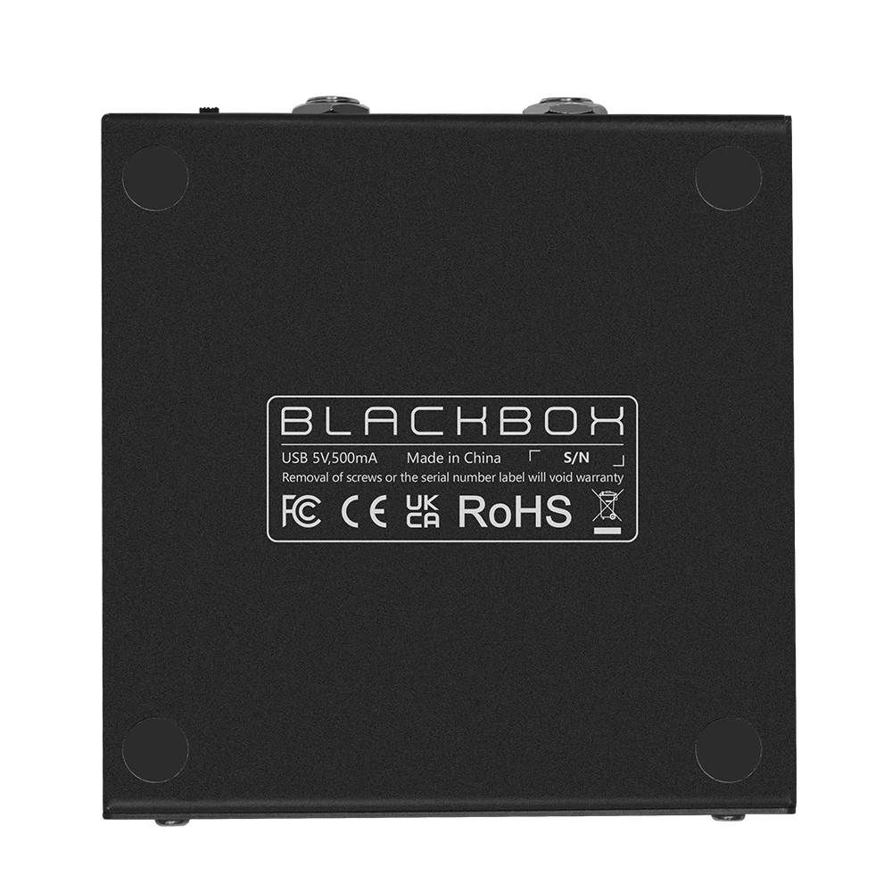 M-VAVE BLACKBOX гитарный усилитель с эффектом Mutli шумоподавление компрессор 20 Ампер 3-диапазонный экв 7 модуляция 5 задержек 6 ревербераций ЛР