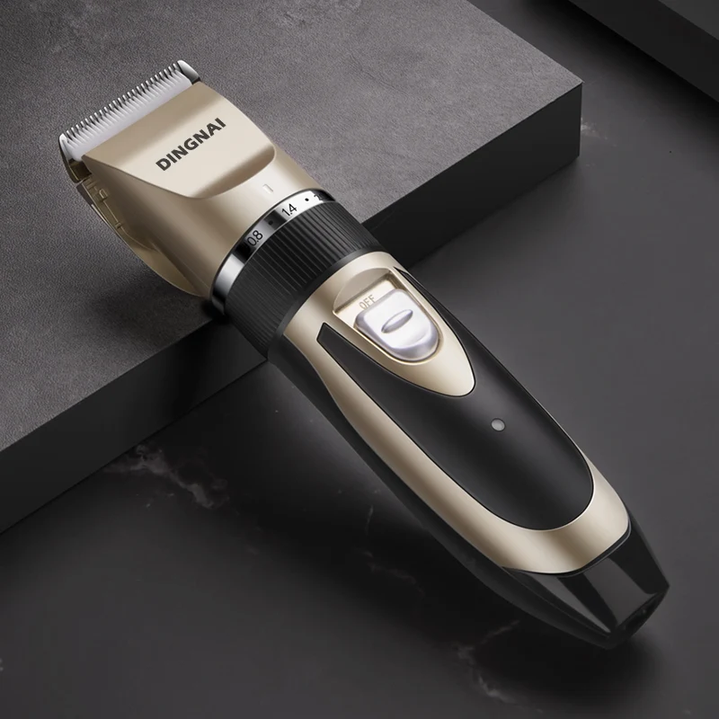  Беспроводные мужские USB перезаряжаемые профессиональные машинки для стрижки волос детский Керамический триммер с