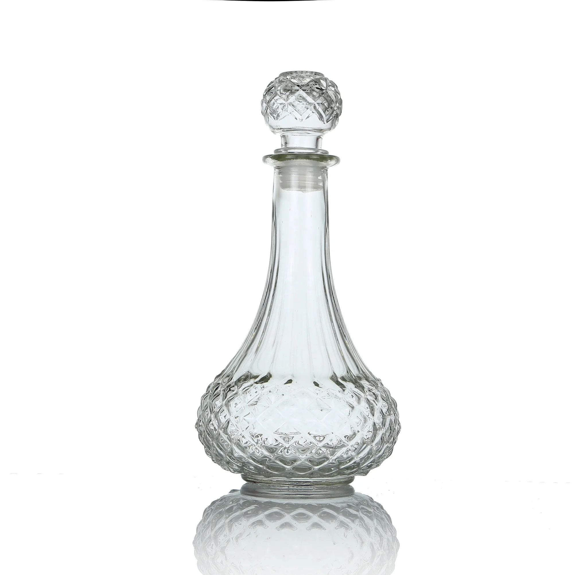 Promotional top quality wine decanter and glass whiskey decanter