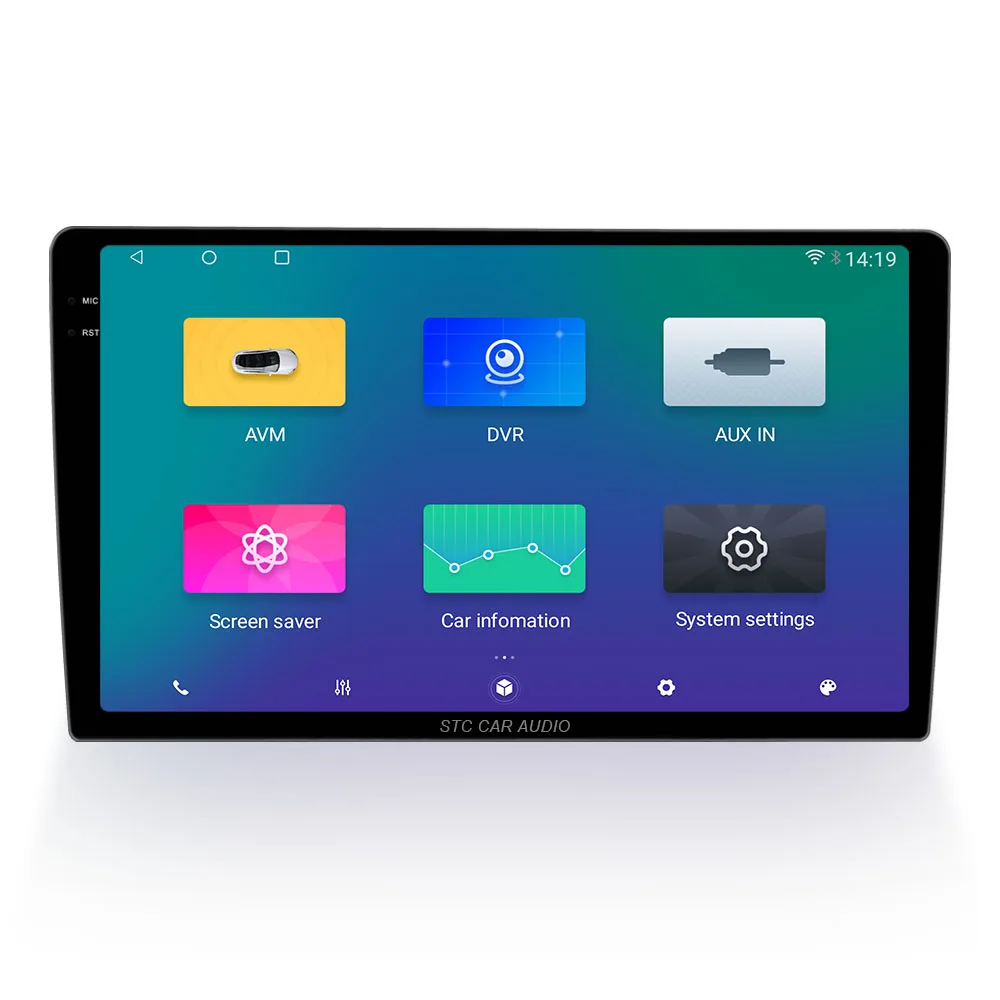 Factory Hot selling 9 inch 1 Din Android 2K 1200*2000 car radio android Navigation system audio GPS car DVD player car video