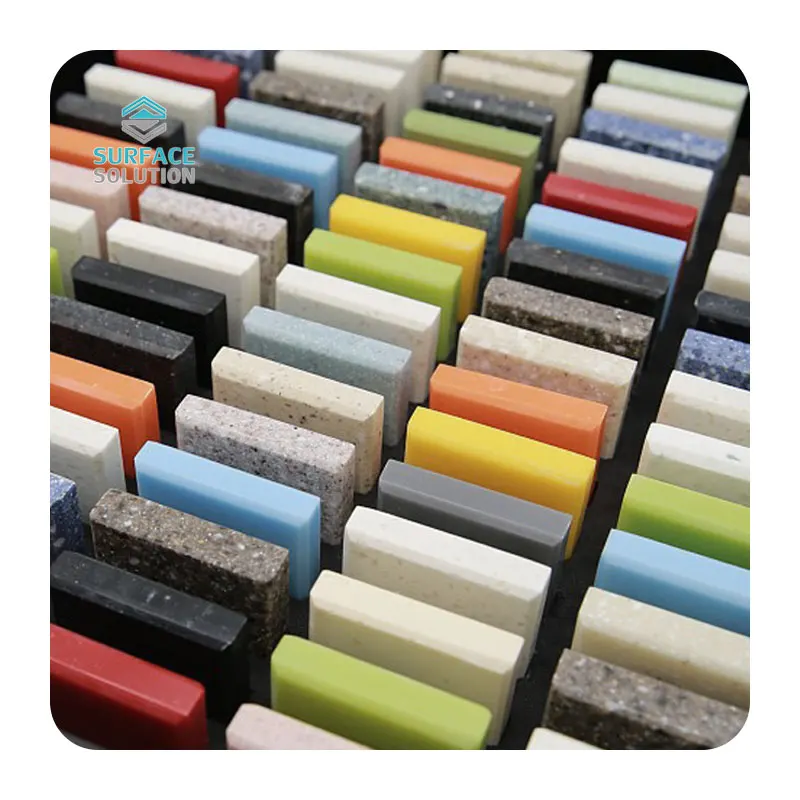 Korea 6mm 12mm solid surface sheet slab price