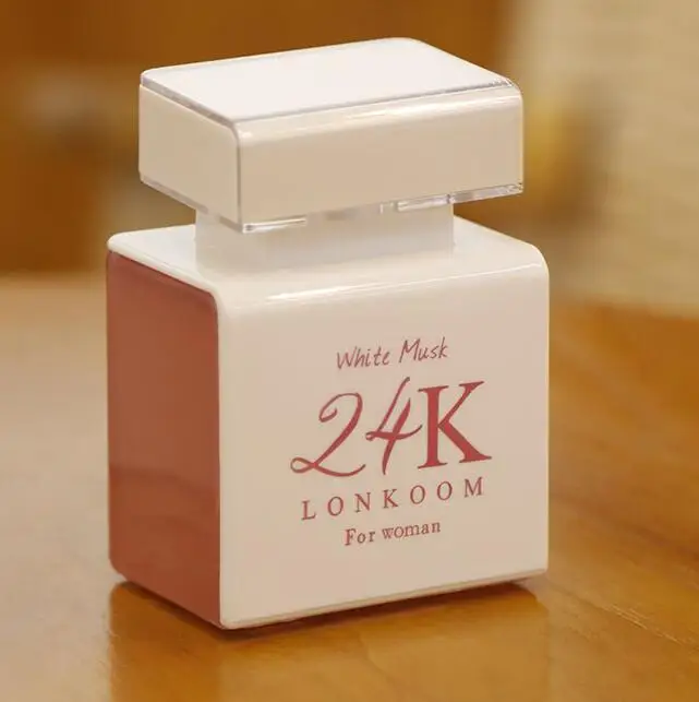 LONKOOM original perfumes 24K white musk women perfume body spray eau de parfum custom private label