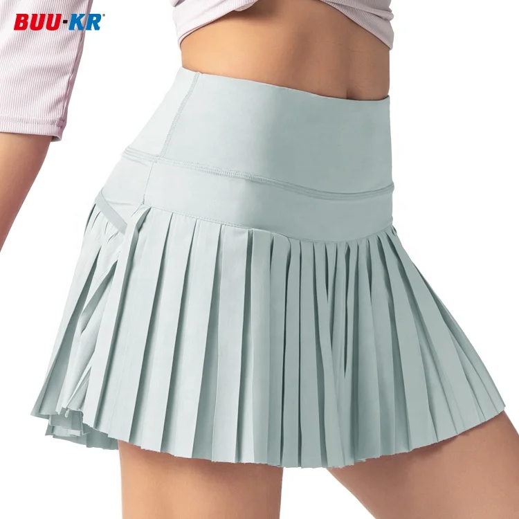 Pleated Tennis Skirts Women,2023 Butter Soft High Quality Pleated Women Sexy Sport Laser Cut Tennis Skirts