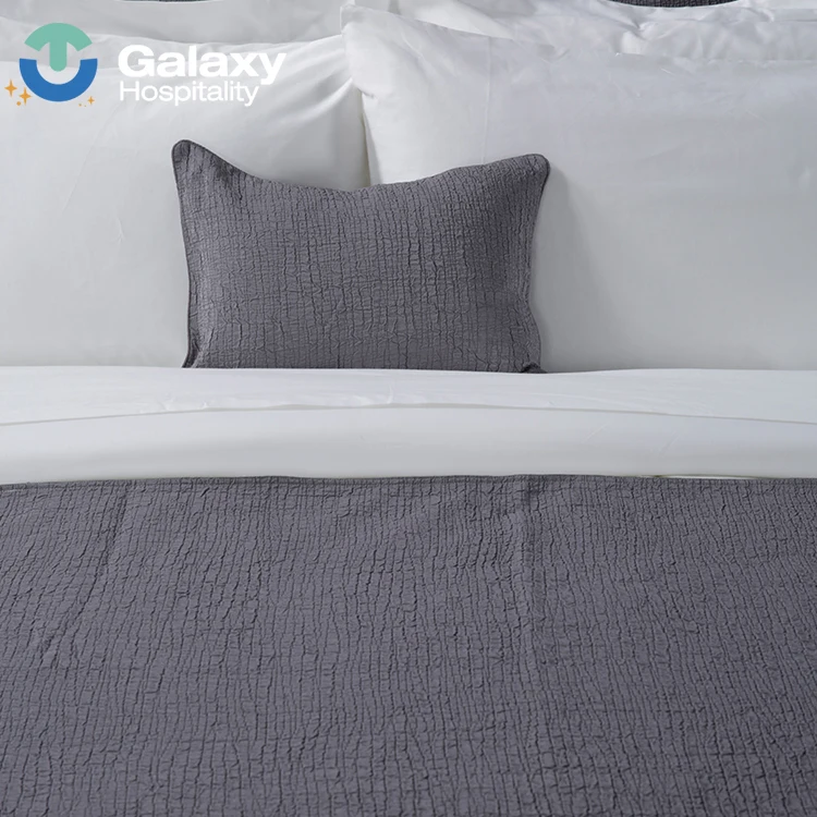 Wholesale Drap De Lit Pure Cotton Satin Duvet Cover Set Hotel Linen Single Bed Sheets