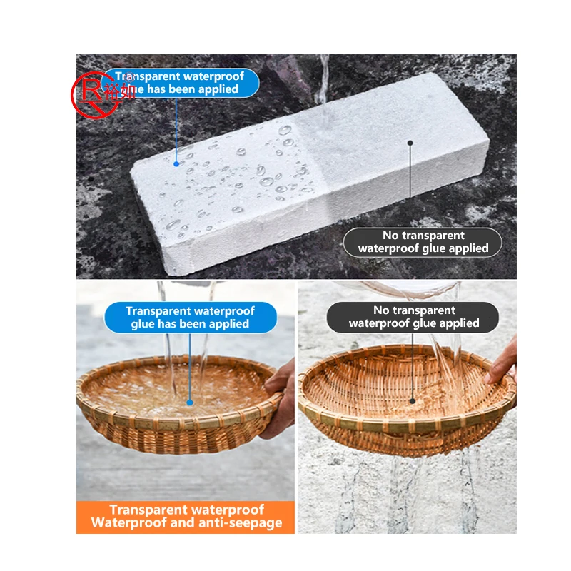 Yu Ru Roof Repairs Wall Paint Waterproofing Coating Transparent Waterproofing Glue