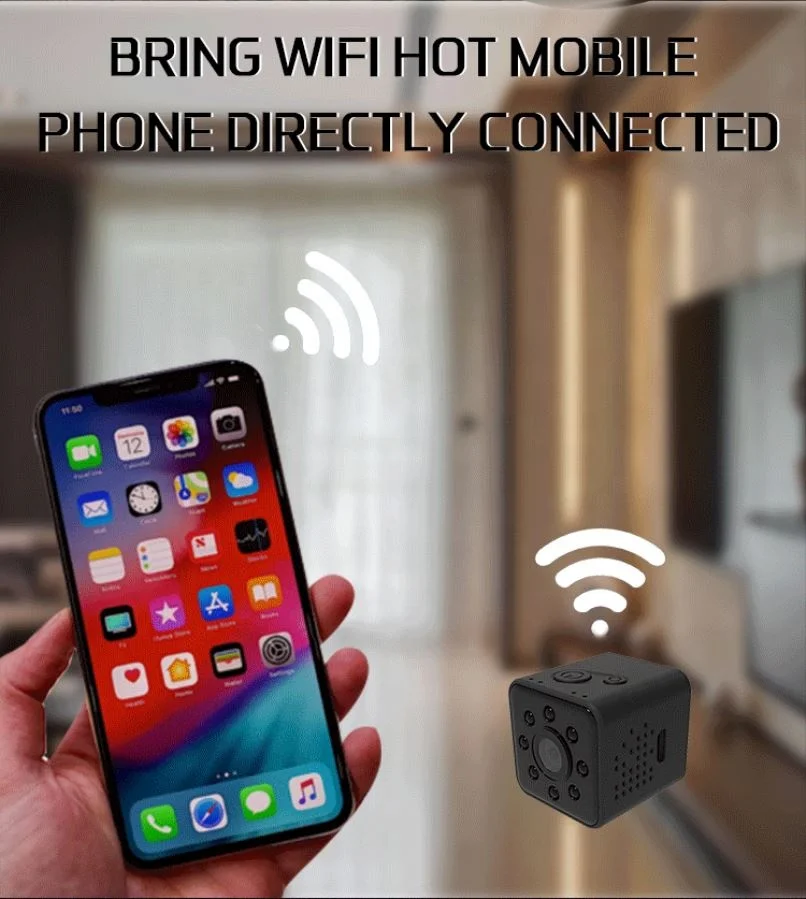 Высокое Качество Скрытая камера 1080P инфракрасное ночное видение WIFI Спортивная Водонепроницаемая мини DV видеокамера