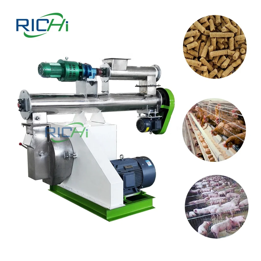 1-2T/H Rabbit Food Pellet Making Machine/ Chicken Manure Fertilizer Pellet Making Machine