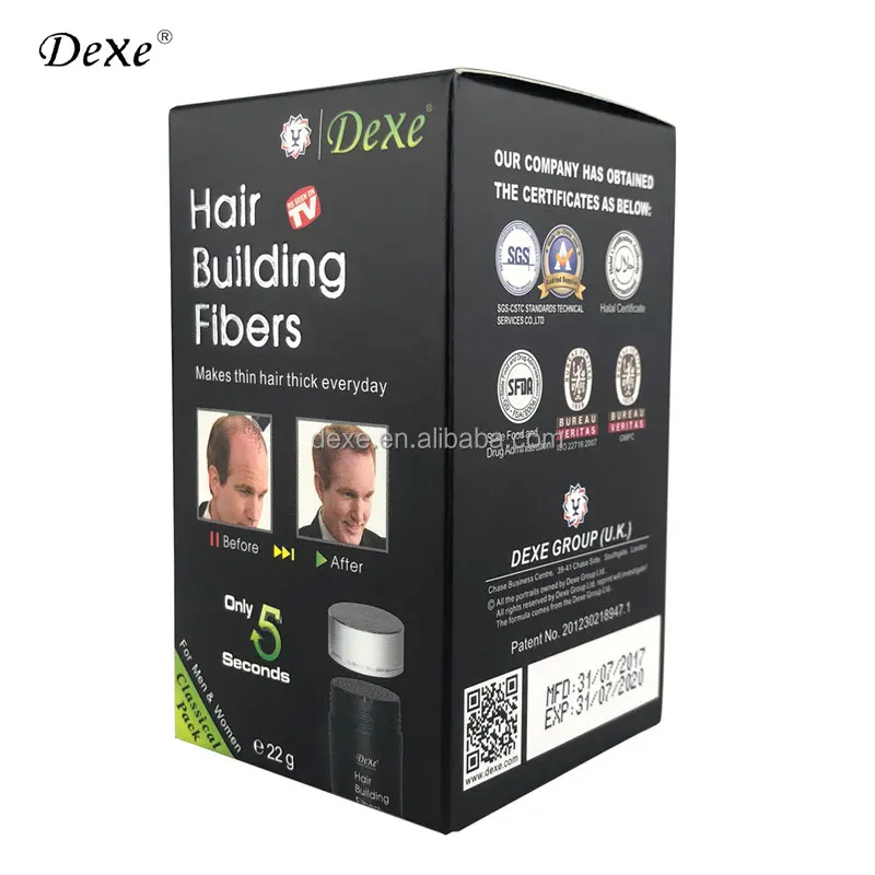 Organic Vegan Natural Hair Care Products Private Label Hair Loss Treatment Grow Keratin Powder Hair Building Fibers