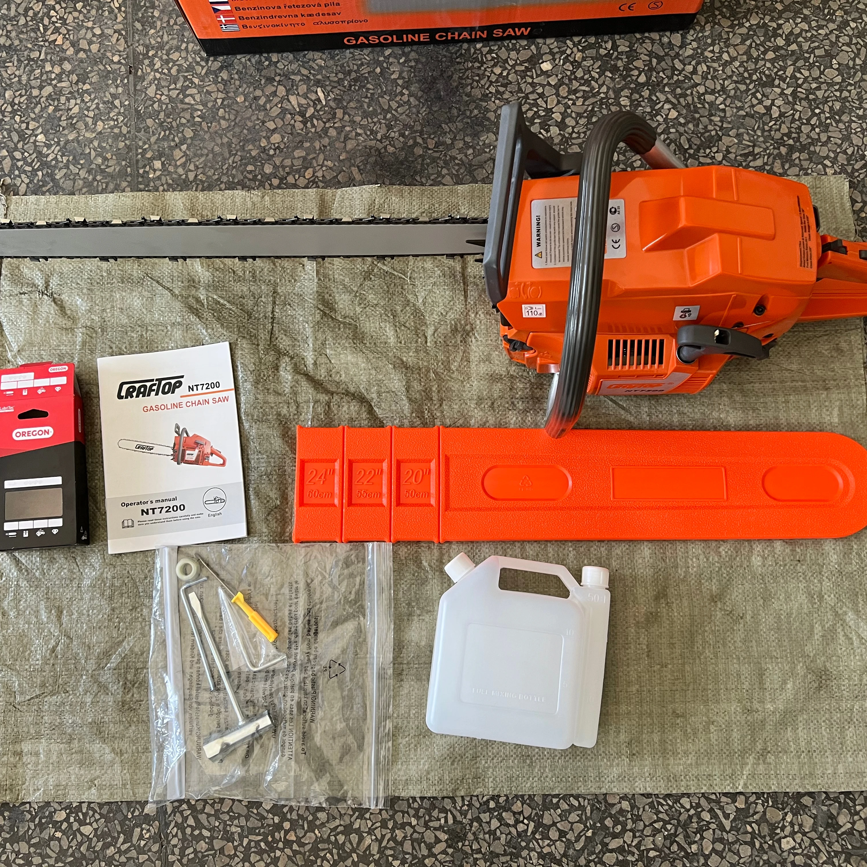 H272 Chainsaw Quality Chain Saw 272 Chainsaw 72cc Power Petrol Chainsaw for sale