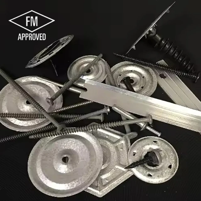 FM Approved 3 inches insulation metal plates for TPO PVC roofing sheet container roof plate steel plate roof