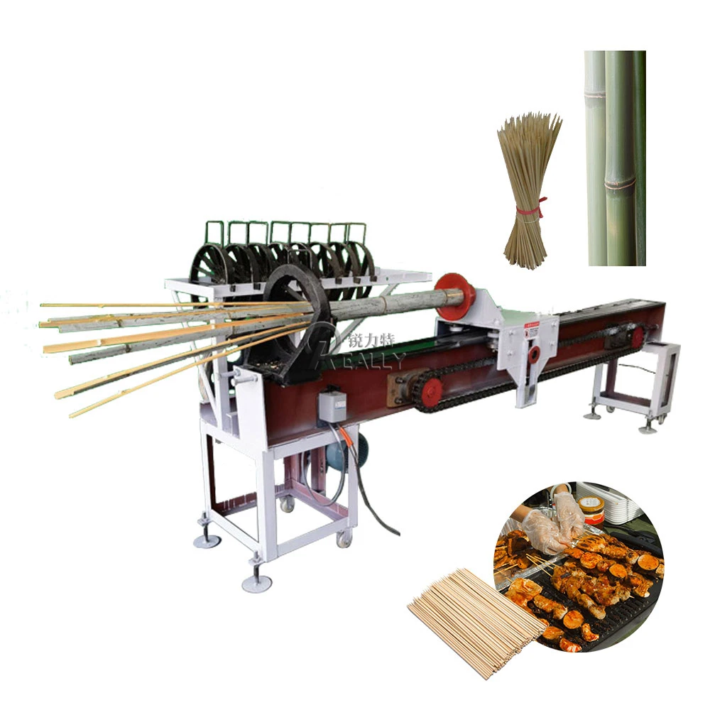 Автоматическая машина для изготовления бамбуковых зубочисток, машина для изготовления бамбуковых палочек, машина для приготовления барбекю, кебаба, палочек