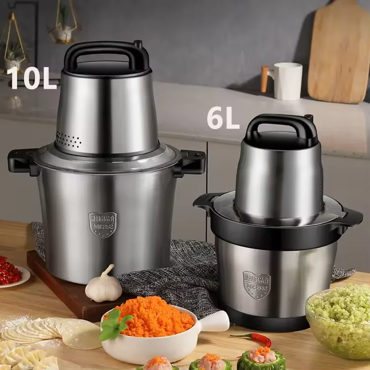 Многофункциональная электрическая мясорубка 10 л 12