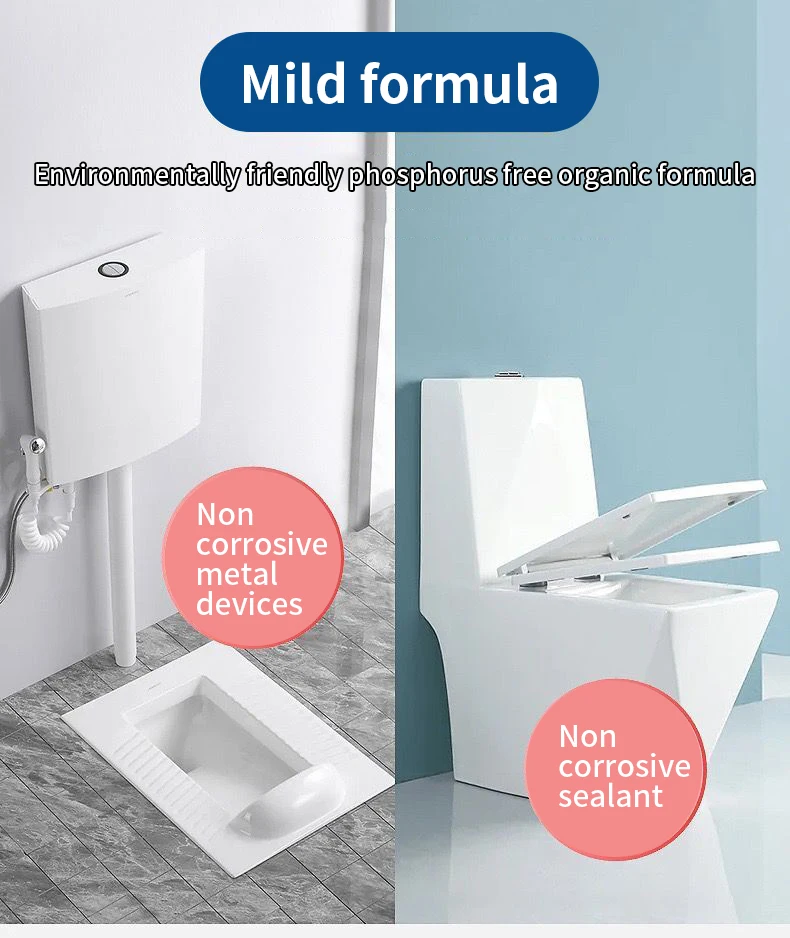 Pink Oxygen Toilet Cleaner Powerful Stain Individual Pack Clean Rust Stain Toilet Drain Cleaner Toilet Bowel Cleaner Tablets