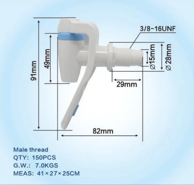 Manufacturers plastic water tap for Faucet Water Tap Purifier Filter