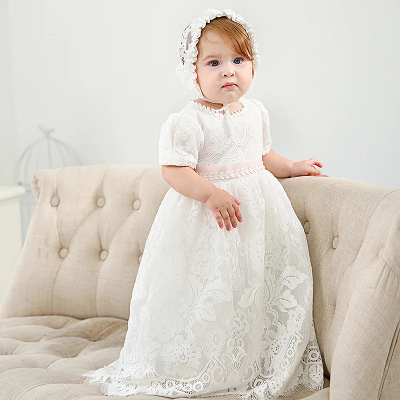 Vestidos Para Navidad De Bebes Extended Baptismal Extra Christening Gown Baby Party Dress Baby Girl Dress
