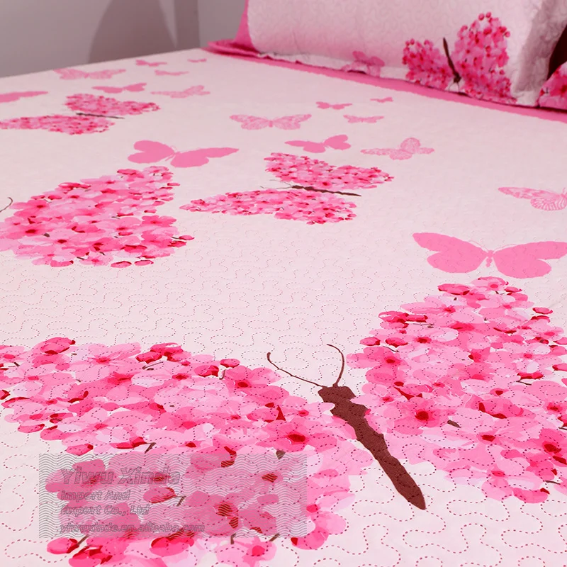 cheap price quilt set 3pcs ultrasonic bedspread bedding set bonito edredon couvre-lit