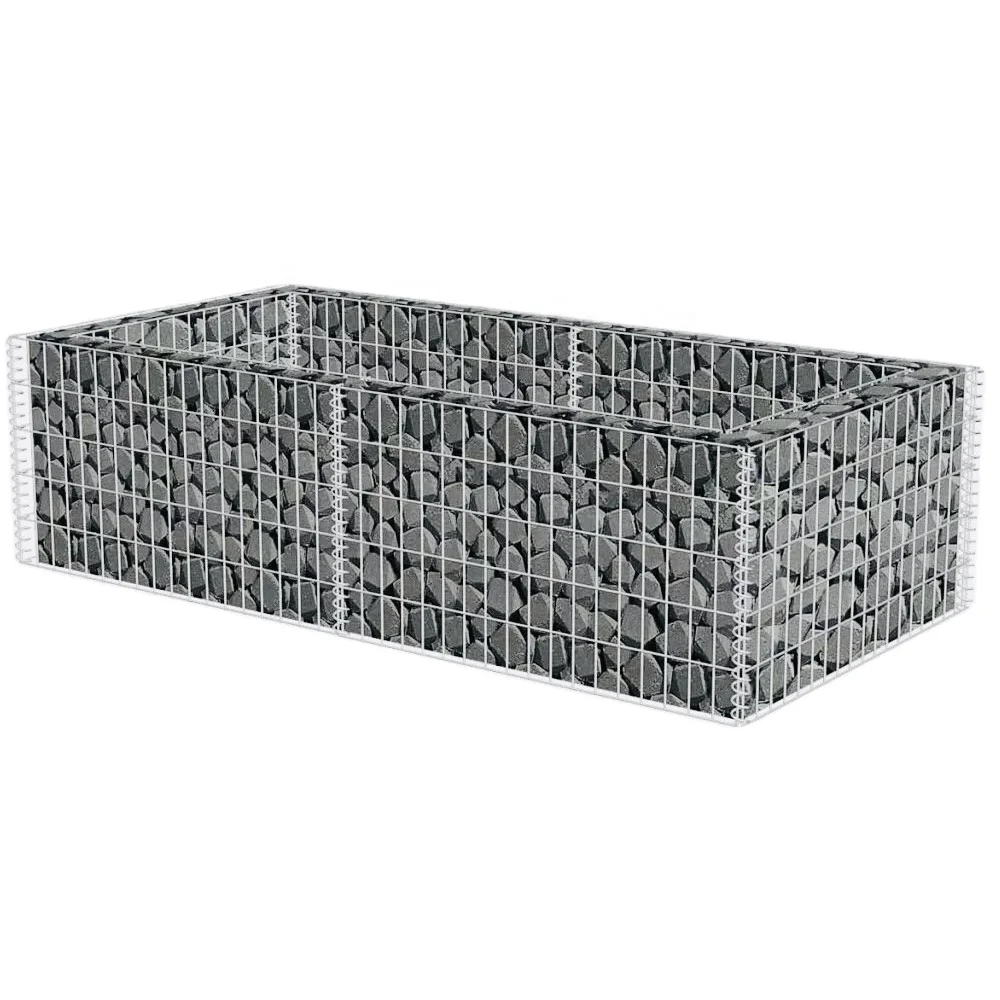 Rectangular welding gabion mesh cage