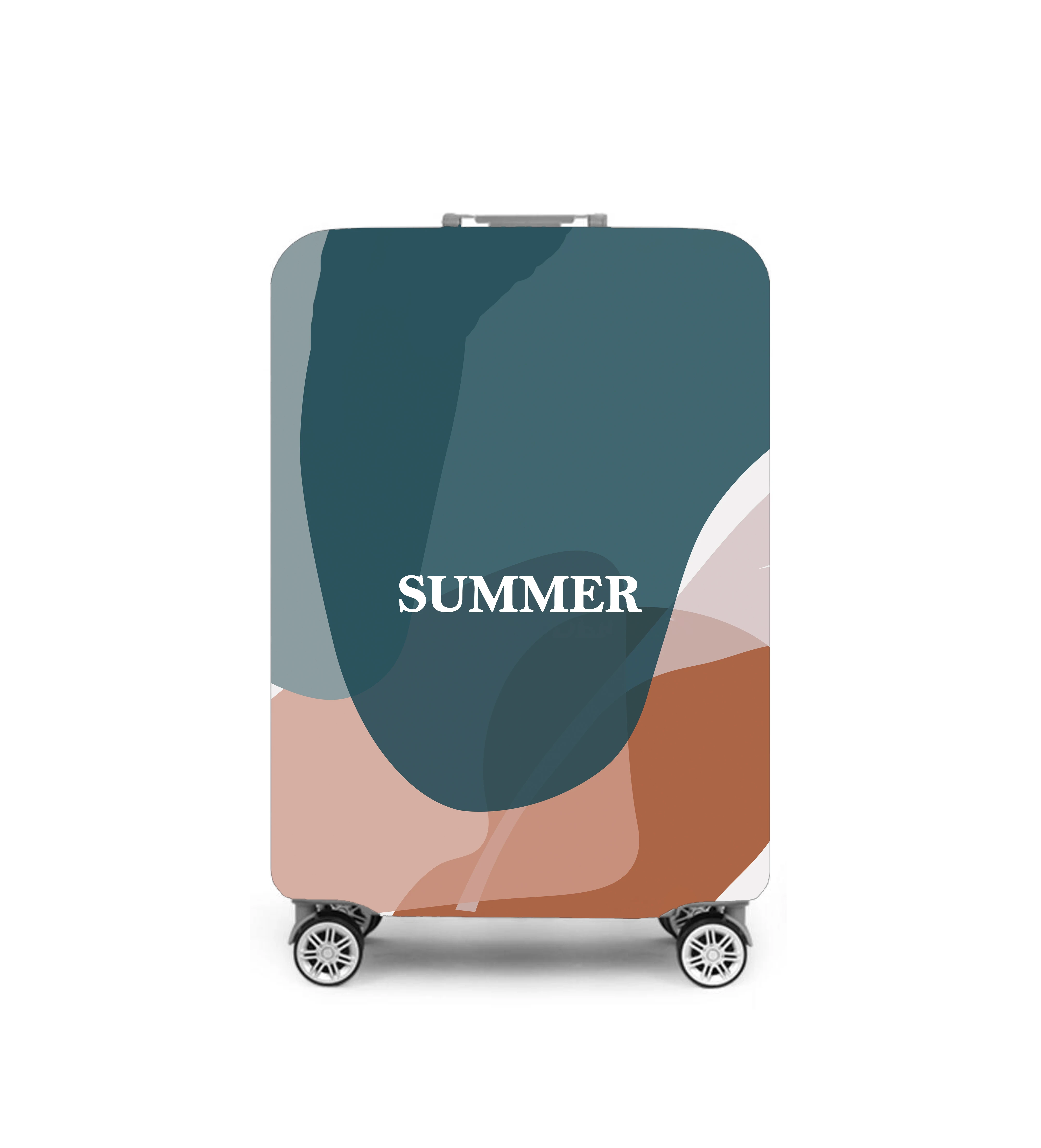 Luggage Protective Spandex Promotional Suitcase Polyester Elastic Luggage Cover