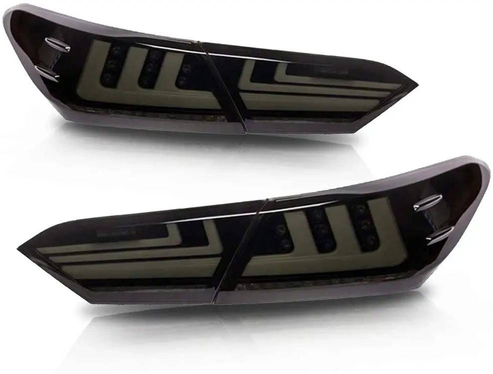 Full LED For Camry Taillights With Sequential Turn light 2018 2019 2020 For Toyota Camry Rear Lamps Assembly Driver Passenger