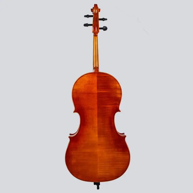 C106 Advanced Cello flamed maple violonchelo 4/4-1/4 playing series