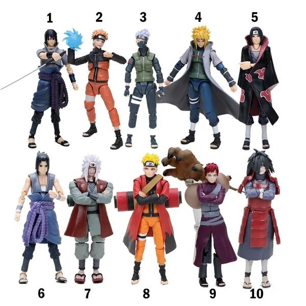 OEM&ODM 3d Cartoon Characters Toy Anime Action Figures