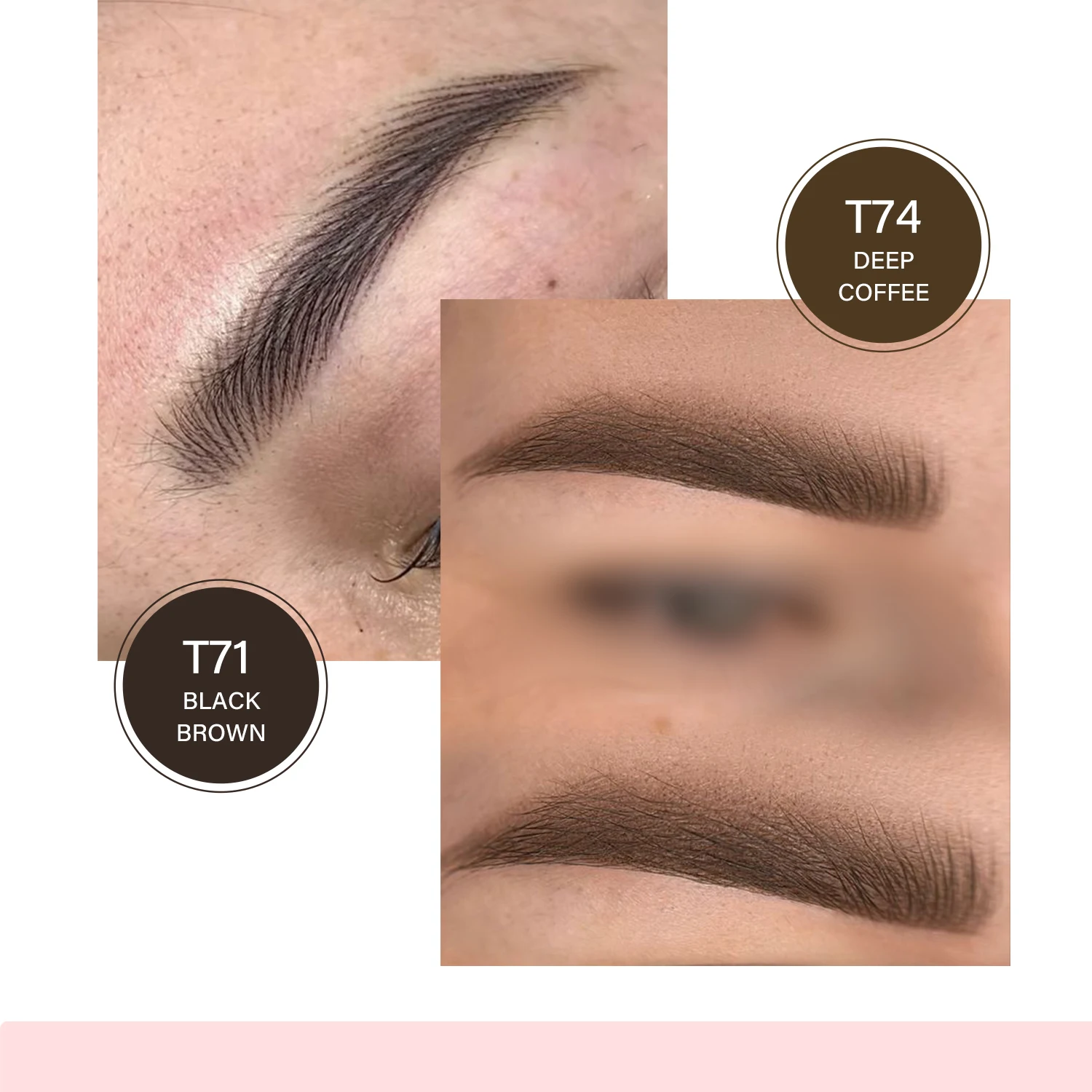 Permanent Makeup Microblading Pigments Organic Brow Cream Eyebrows Tattoo Ink for Brows