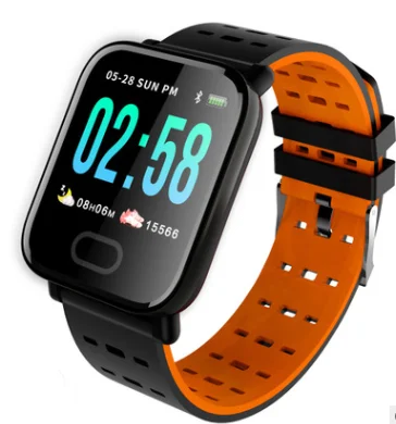 2020 Newest Smart watch A6 Support Heart Rate Monitor Blood Pressure Smart Bracelet Watch For IOS Android phones