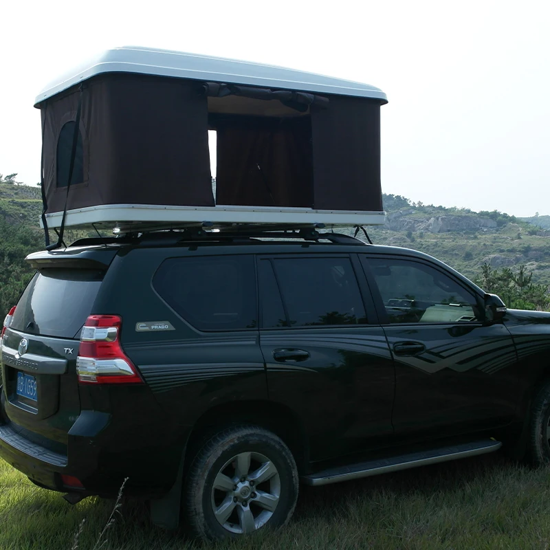 wholesale outdoor camping hiking luxury safari hard shell traveler auto car roof top tent for sale