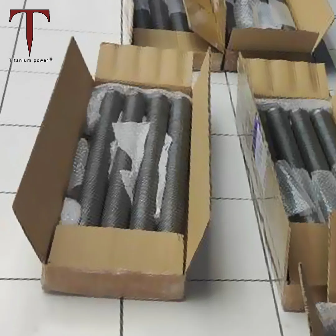 Настраиваемый цилиндрический фильтр Tanium титановая пробуренная труба нержавеющая перфорированная трубка для выхлопного фильтра автомобиля