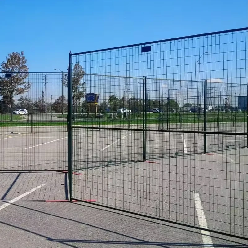 Hot Sale 6ftx9.5ft Outdoor Security Removable Galvanized Canada Construction Site Temporary Fence Panel For Event