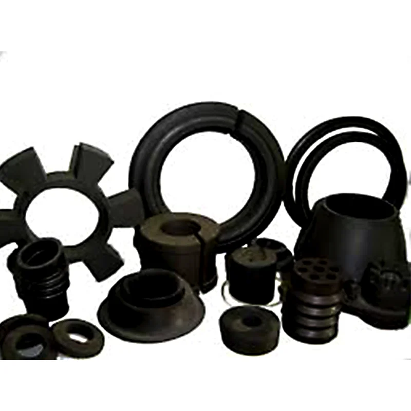Vulcanized Moulded Silicone Rubber Bushing Custom EPDM NBR Rubber Products Rubber Parts