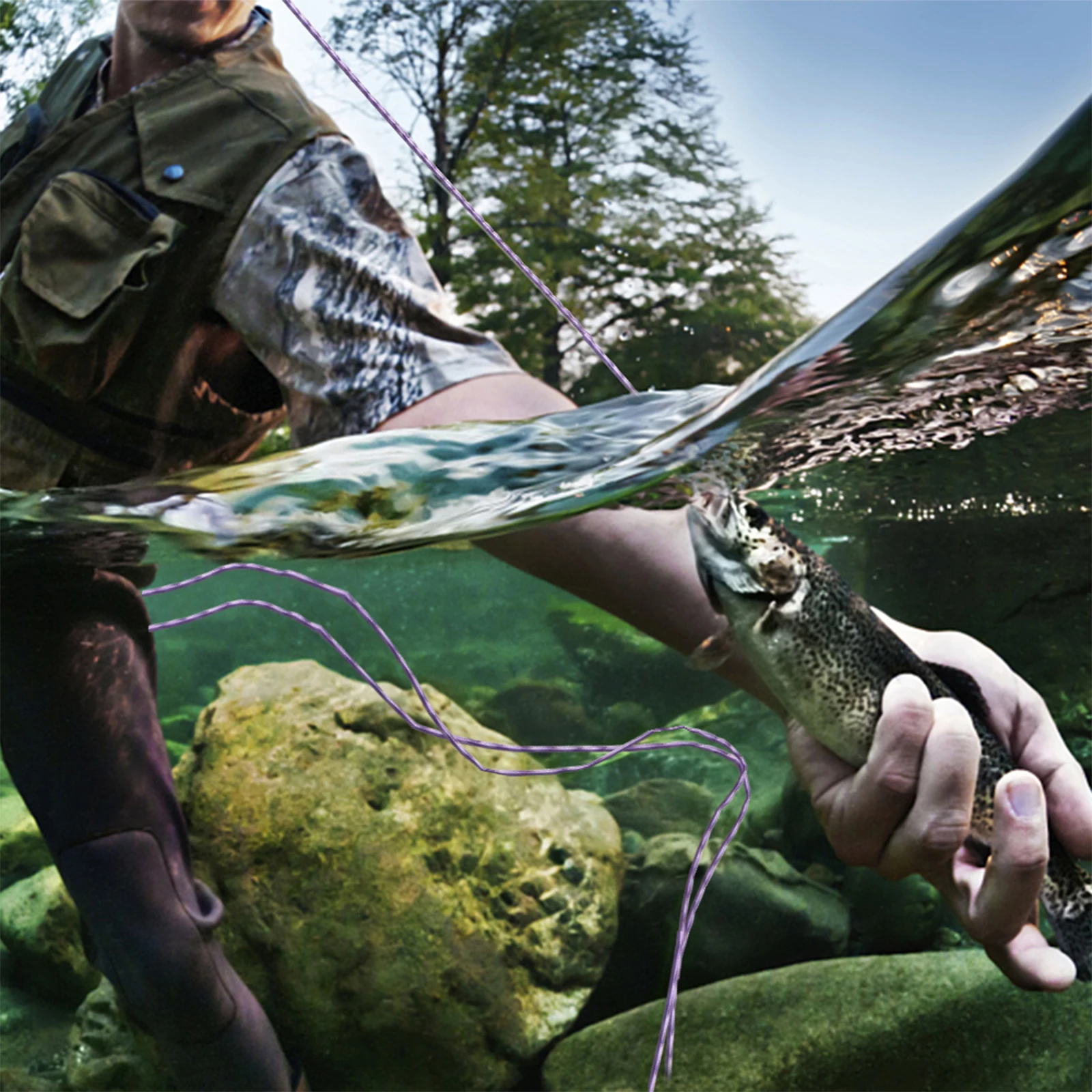 Wholesale 5 Colors 8 Strands 300m Pe Saltwater Braided Fishing Lines