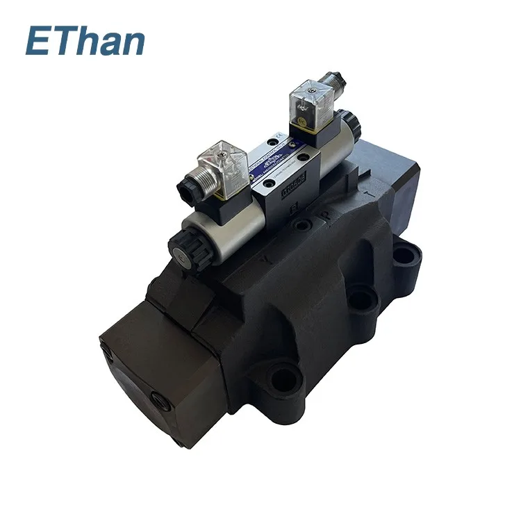 Factory Direct Sale 4WEH 4WEH25 Local Service Solenoid Valve  Hydraulic Solenoid Valve Block With Pilot Valve