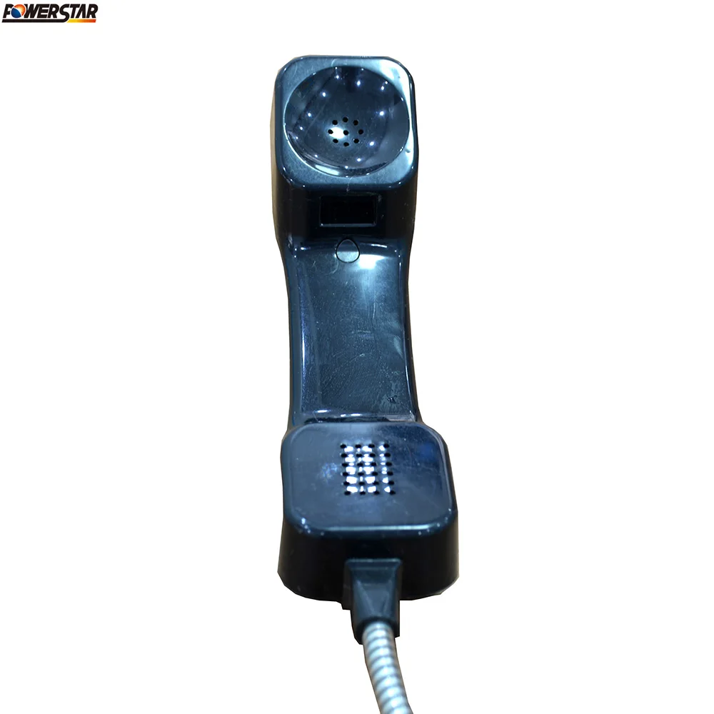 Vandal Resistant Rugged Intercom Handsets Industrial Payphone Public Telephone Handset for metro hospital street