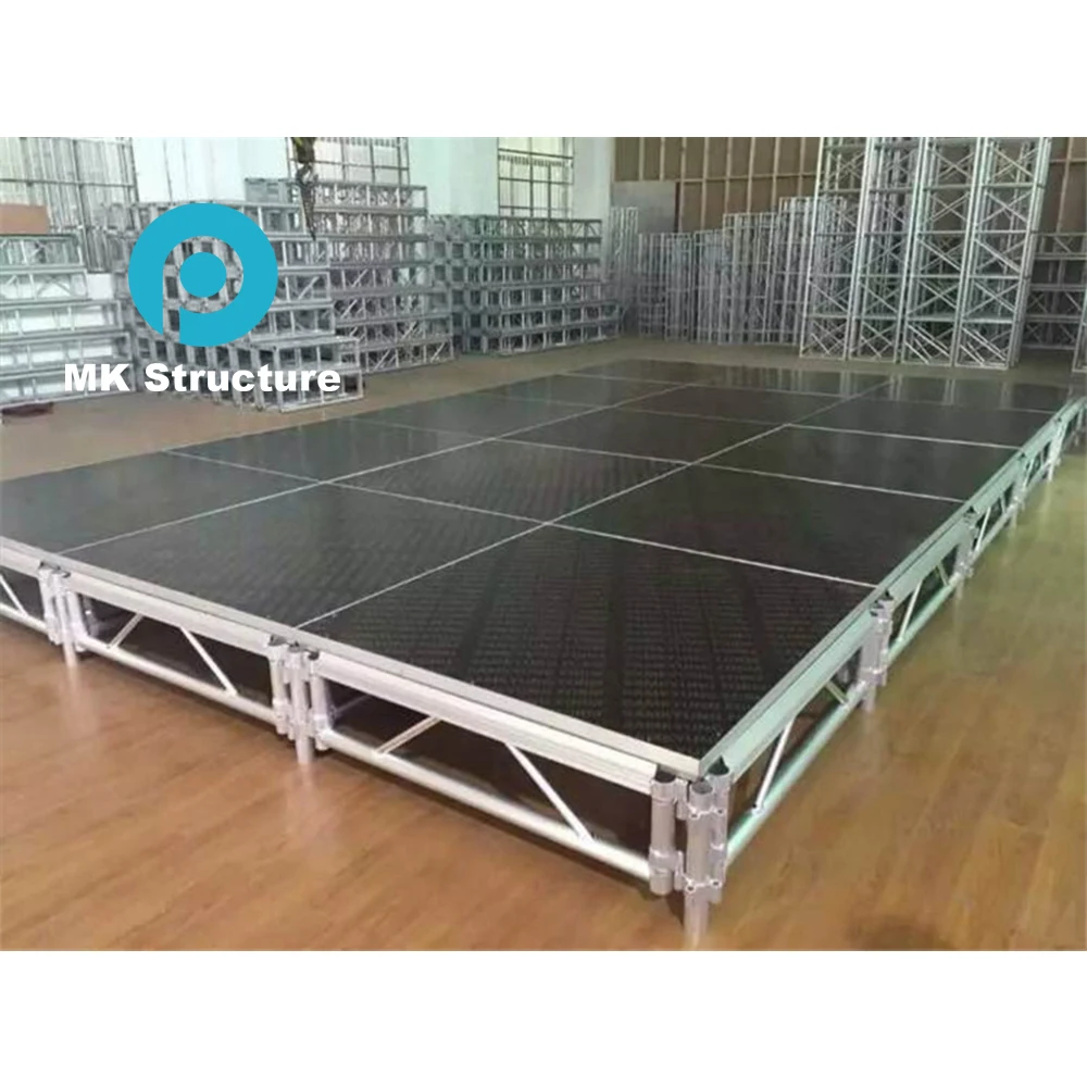 Luxury Aluminium Stage Podium Concert Wedding Outdoor Platform Event Stage