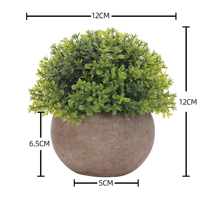 Лидер продаж, искусственные растения для украшения дома, с горшками, для гостиной