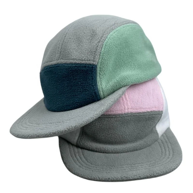 Monton Personalized Winter Fleece Quick Dry Light Weight Snapback five panel Camping Blank Running Cap