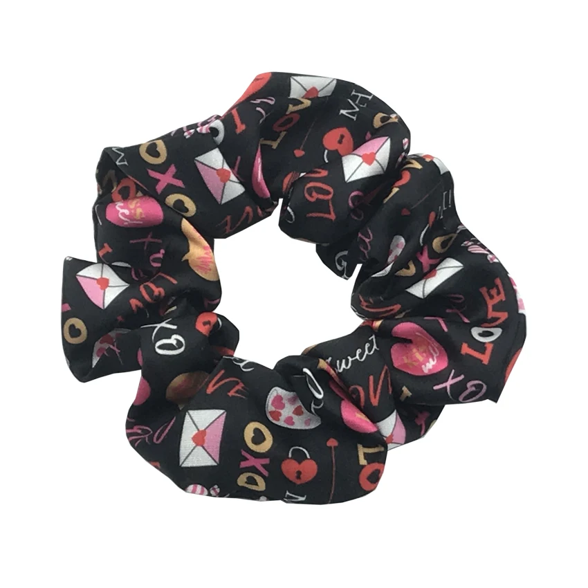 100 шт. на пасхальную тему с изображением кролика и резинка оптом фотографический фон пасхальными яйцами для волос девочек повязка голову хвост держатель женские аксессуары