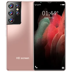 New S21+ Ultra China Custom Mobile Android Phones 5G LTE Smartphone Cheap Phones 4G Wholesale Unlocked Smartphones