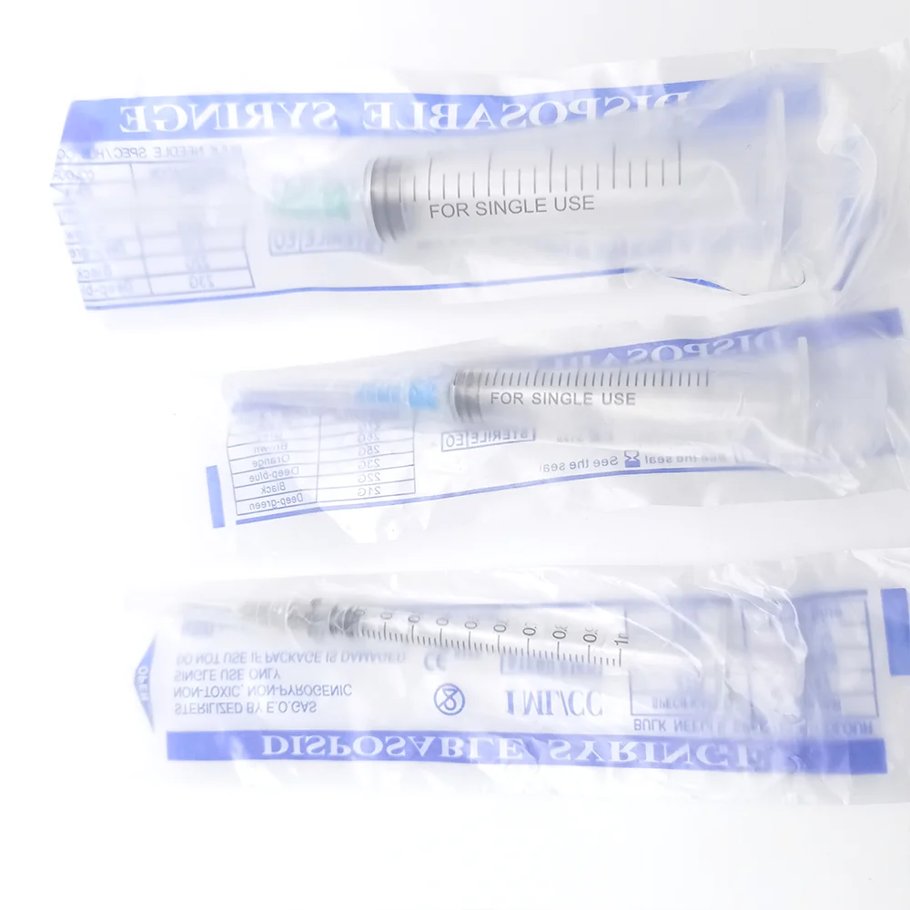 High quality medical disposable  10ml veterinary syringe