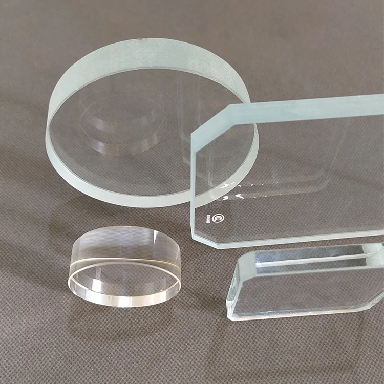 Custom Tempered Borosilicate Sight Glass For Microwave Round Borosilicate Glass Sheet Plate