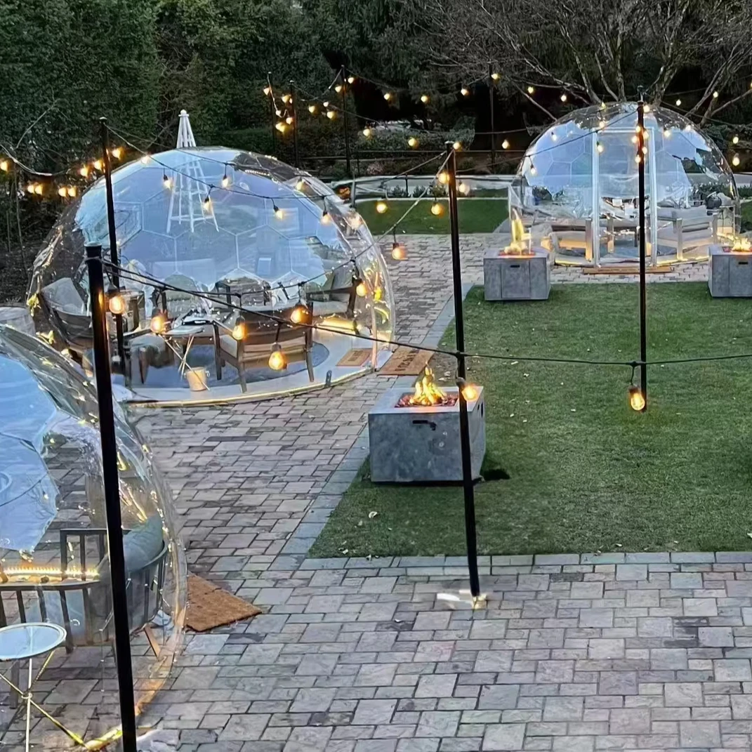 New style popular balloon artist inflatable the balloon fun house inflatable bubble house camping tent