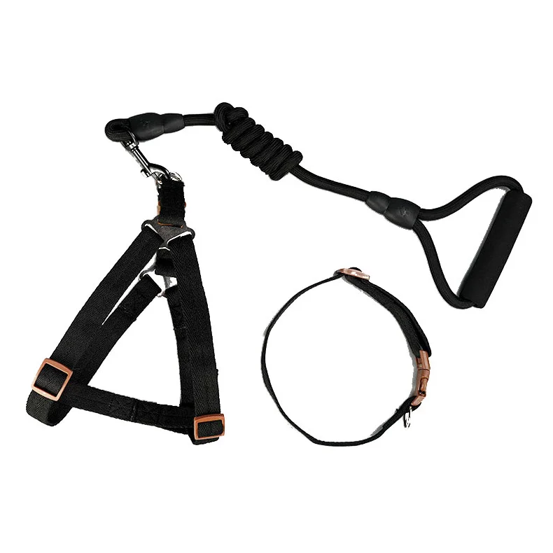 Pet Adjustable Nylon Pet Dog Leash Collar Harness