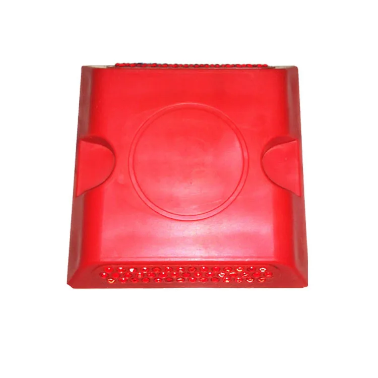 High Load-Bearing White Fiberglass Cat Eye Road Spike Waterproof Reflective Traffic Warning Product High Visibility Cat Eye