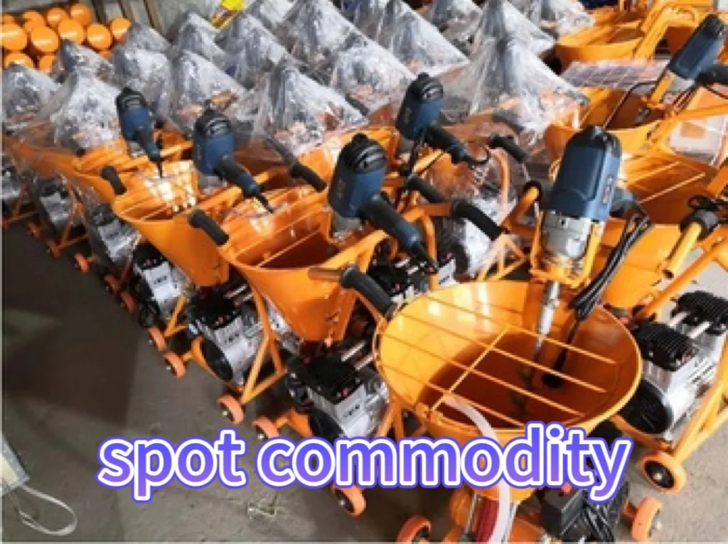 Construction machines concrete mixer with pump machine mortar spray machines