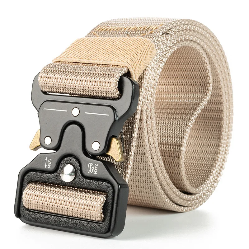 Wholesale Alloy Buckle Belt Outdoor Functional Training Nylon Belt 3.8cm Tactical Belt